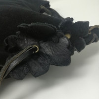 Coccinelle Tote Bag aus Wildleder in Schwarz