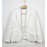Ralph Lauren Veste/Manteau en Coton en Blanc