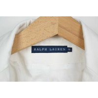 Ralph Lauren Giacca/Cappotto in Cotone in Bianco