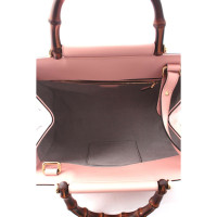 Gucci Tote Bag aus Leder in Rosa / Pink