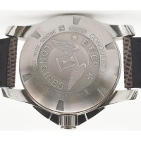 Longines Armbanduhr aus Leder in Braun