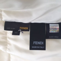 Fendi Jas/Mantel in Wit