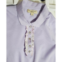 Burberry Top Cotton in Violet