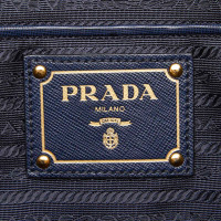Prada Shoulder bag Wool in Blue