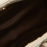 Yves Saint Laurent Umhängetasche aus Leder in Weiß