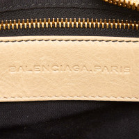 Balenciaga Umhängetasche aus Leder in Beige