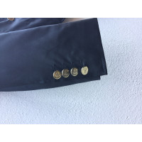 Dolce & Gabbana Jacke/Mantel aus Seide in Schwarz