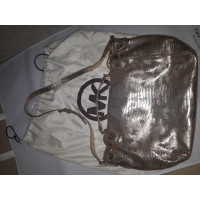 Michael Kors Tote bag Leather in Gold