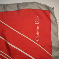Christian Dior Scarf/Shawl Silk in Grey