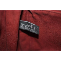 Hermès Borsetta in Cotone in Rosso