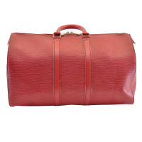 Louis Vuitton Keepall 45 in Rosso