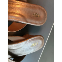 Ugg Australia Wedges Leather in Gold