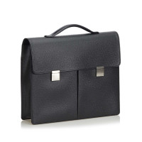 Louis Vuitton Handtasche aus Leder in Schwarz