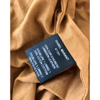 Isabel Marant Etoile Jacke/Mantel aus Leder in Braun