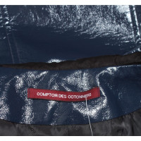 Comptoir Des Cotonniers Giacca/Cappotto in Pelle verniciata in Blu