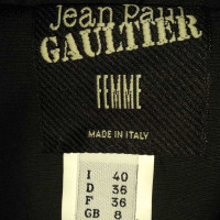 Jean Paul Gaultier Oberteil aus Baumwolle in Schwarz