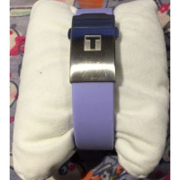 Tissot Armbanduhr aus Stahl in Violett