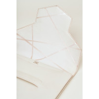 Hermès Faco aus Leder in Weiß