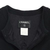 Chanel Giacca/Cappotto in Lana in Nero