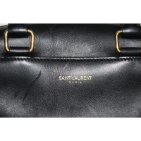 Saint Laurent Duffle en Cuir en Noir