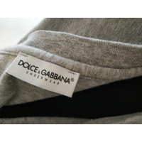 Dolce & Gabbana Strick aus Baumwolle in Grau