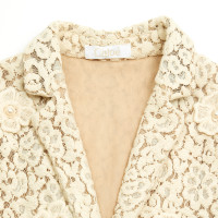 Chloé Jacket/Coat Cotton in Cream