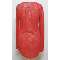 Christian Dior Bovenkleding Viscose in Rood