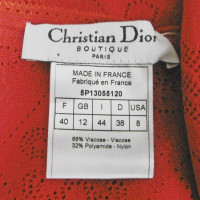 Christian Dior Bovenkleding Viscose in Rood