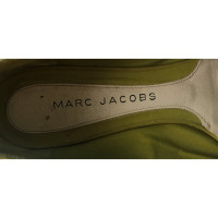 Marc Jacobs Slipper/Ballerinas aus Leder in Grün