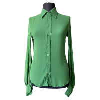 Jean Paul Gaultier Top Silk in Green