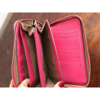 Lancel Täschchen/Portemonnaie aus Leder in Rosa / Pink
