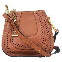 Chloé Hayley Hobo Leather in Brown