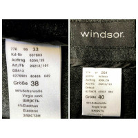 Windsor Anzug aus Wolle in Grau