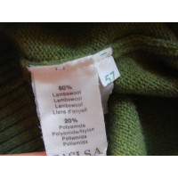 Lacoste Knitwear Wool in Olive