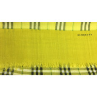 Burberry Schal/Tuch aus Wolle in Gelb