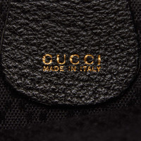 Gucci Rucksack aus Wildleder in Schwarz