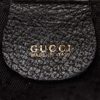 Gucci Backpack Suede in Black