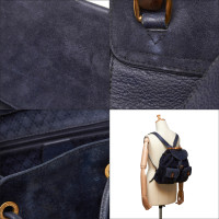 Gucci Backpack Suede in Blue
