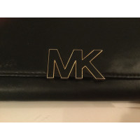 Michael Kors Täschchen/Portemonnaie aus Leder in Schwarz