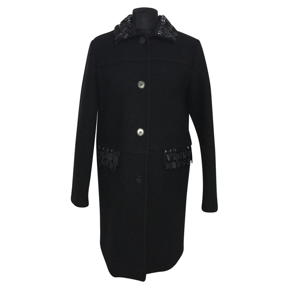 Stefanel Wool coat with sequins