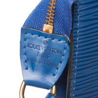 Louis Vuitton Pochette accessories in epi leather in blue
