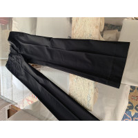 Miu Miu Paire de Pantalon en Coton en Noir