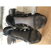 Tom Ford Sandalen aus Wildleder in Schwarz