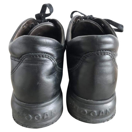 Hogan Sneakers Leer in Zwart