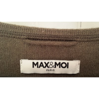 Max & Moi Vest Wol in Bruin