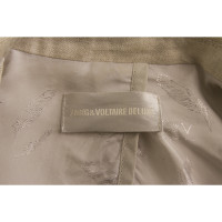 Zadig & Voltaire Jacket/Coat Linen in Cream