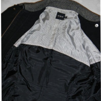 Costume National Jacket/Coat Cotton in Black