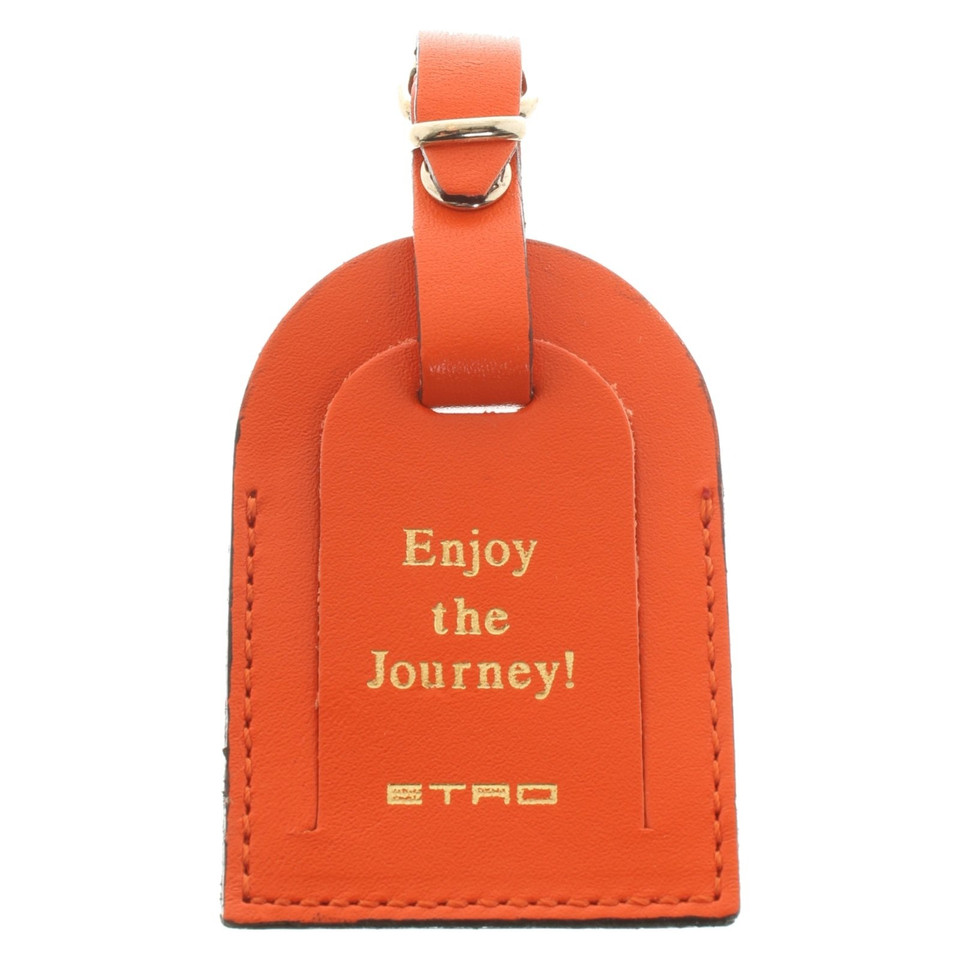 Etro Luggage tag made of leather