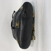 Chanel Rucksack aus Leder in Schwarz