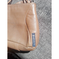 Armani Jeans Shoulder bag Leather in Brown